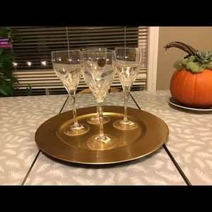 🏡 Livorno Goblet 8 1/2” Lead Chrystal Made in Italy